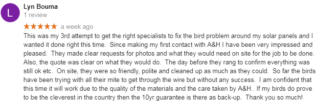 bird netting harpenden harpenden pigeon control